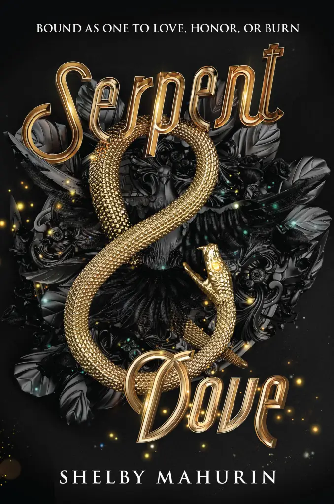 Serpent & dove by Shelby mahurin book cover; Books that Give off Astarion vibes baldur's gate 3 book blog