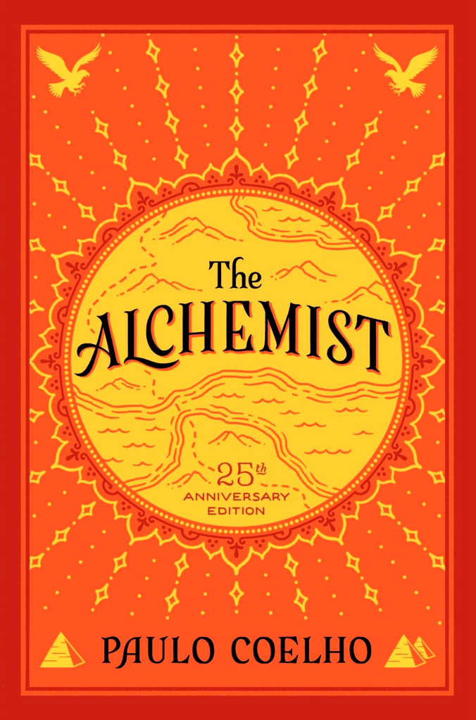 The Alchemist by Paulo Coelho book cover; The Best Books Ever blog