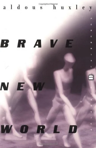 brave New World by Aldous Huxley book cover; The Best Books Ever blog