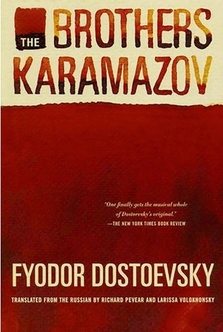 The Brothers Karamazov by Fyodor Dostoevsky book cover; The Best Books Ever blog