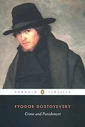 Crime and Punishment by Fyodor Dostoevsky book cover; The Best Books Ever blog