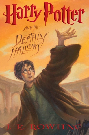 Harry potter and the Deathly Hallows (Harry Potter, #7) by J.K. Rowling book cover; The Best Books Ever blog