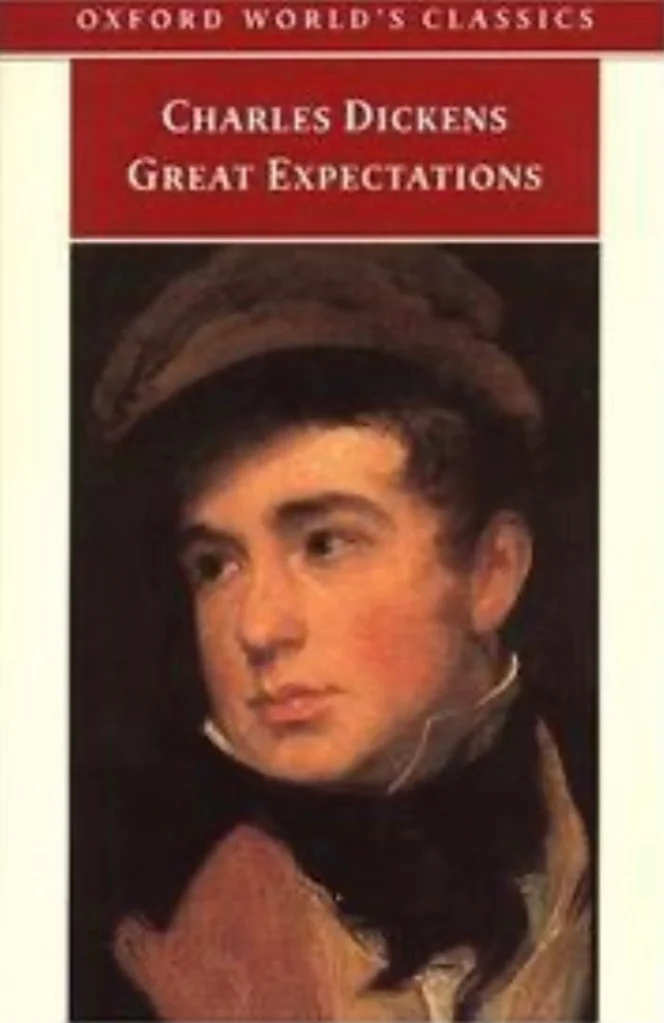 Great Expectations by Charles Dickens book cover; The Best Books Ever blog