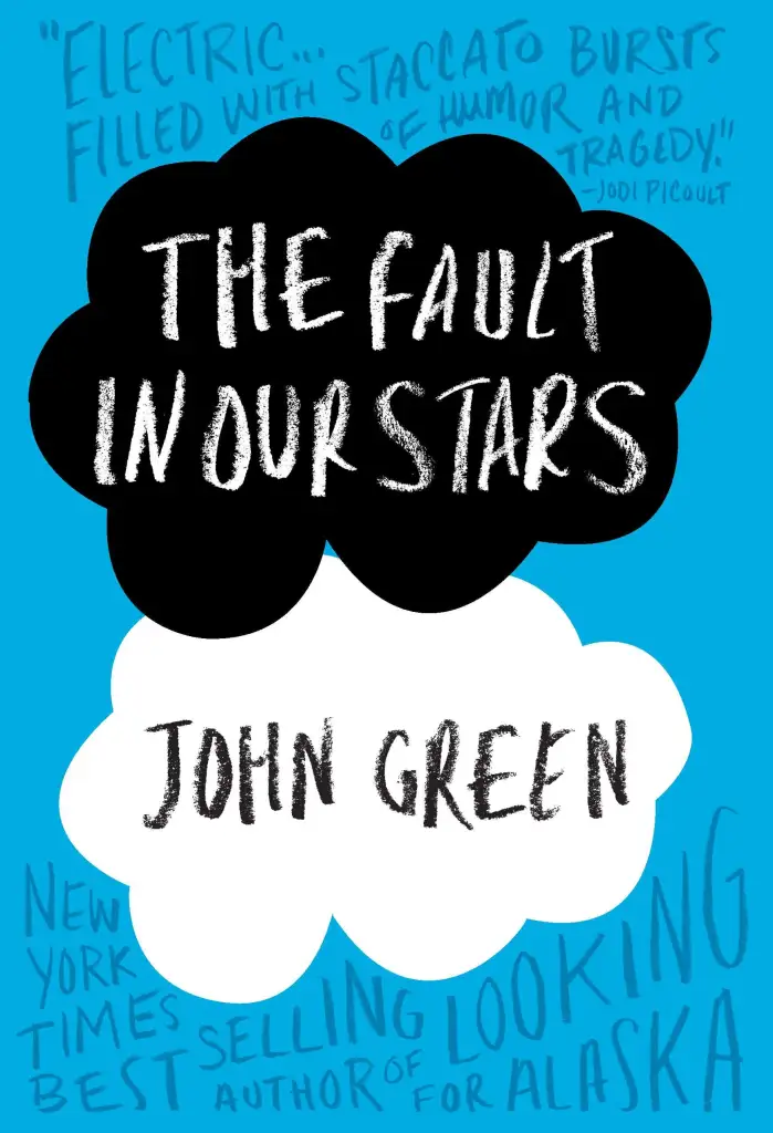 The Fault in Our Stars by John Green book cover; The Best Books Ever blog