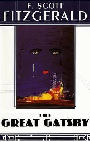 The great Gatsby by F. Scott Fitzgerald book cover; The Best Books Ever blog