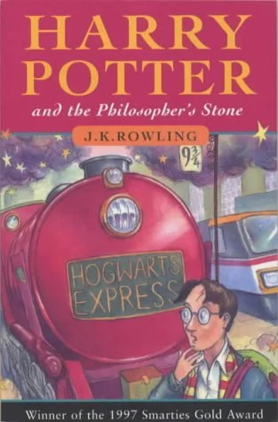 Harry Potter and the Philosopher's Stone (Harry Potter, #1) by J.K. Rowling book cover; The Best Books Ever blog