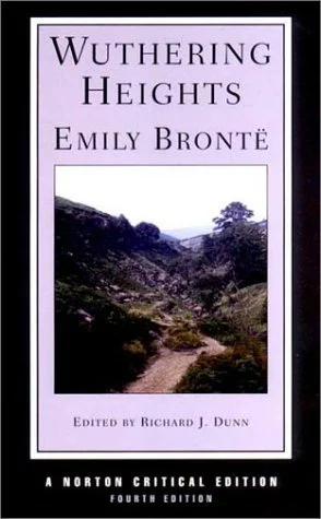 Wuthering Heights by Emily Brontë book cover; The Best Books Ever blog