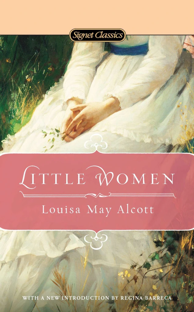 Little Women by louisa May Alcott book cover; The Best Books Ever blog