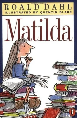 Matilda by Roald Dahl book cover; The Best Books Ever blog