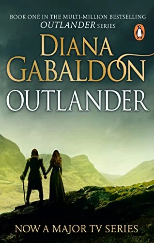 Outlander (Outlander, #1) by Diana Gabaldon book cover; The Best Books Ever blog