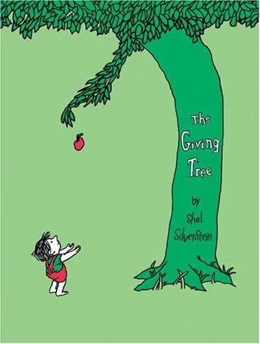 The Giving Tree by Shel Silverstein book cover; The Best Books Ever blog