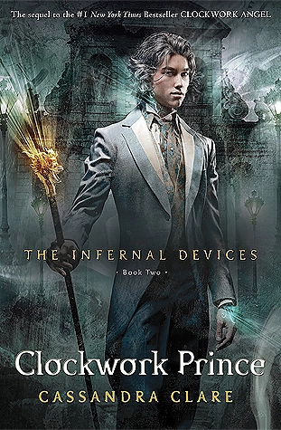 Clockwork Prince (The Infernal Devices, #1) by Cassandra Clare romance book cover, best book boyfriends of all time book blog