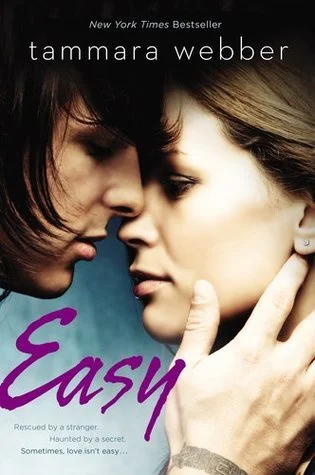 Easy (Contours of the Heart, #1) by Tammara Webber romance book cover; the best book boyfriends book blog