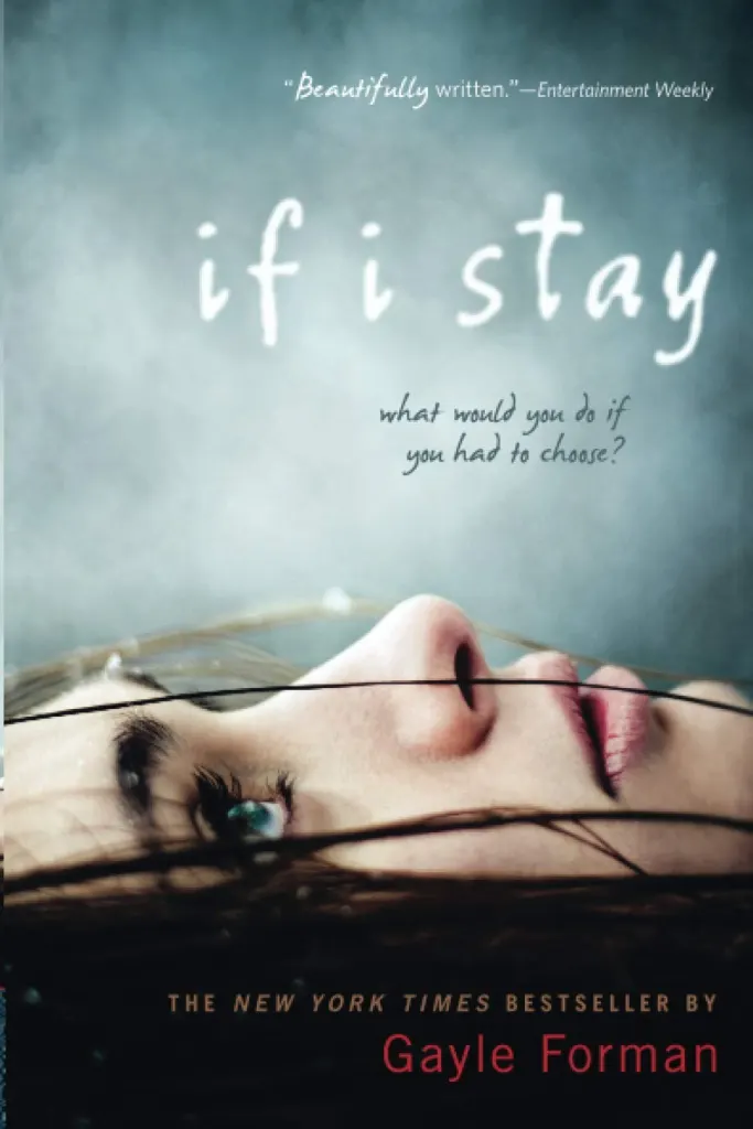 If I Stay (If I Stay, #1) by Gayle Forman romance book cover; best book boyfriends of all time book blog