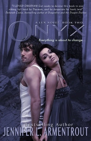 Onyx (Lux, #2) by Jennifer L. Armentrout romance book cover; best book boyfriends of all time book blog