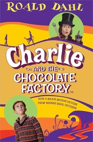 Charlie and the Chocolate Factory (Charlie Bucket, #1) by Roald Dahl book cover; best YA books of all time book blog