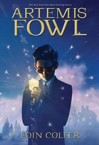 Artemis Fowl (Artemis Fowl, #1) by Eoin Colfer book cover; best YA books of all time book blog