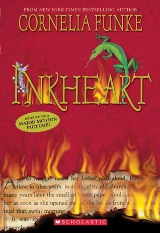 Inkheart (Inkworld, #1) by Cornelia Funke book cover; best YA books of all time book blog