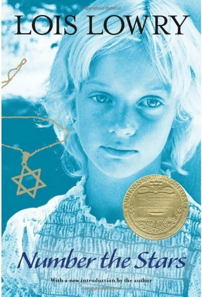 Number the Stars by Lois Lowry book cover; best YA books of all time book blog