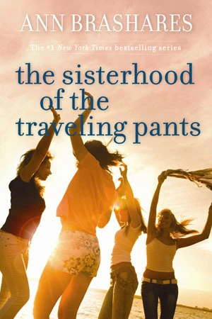 The Sisterhood of the travelling pants (sisterhood #1) by Ann Brashares book cover; best YA books of all time book blog